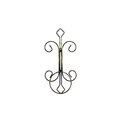 Ore International ORE International LB-1717 16 in. Single Pot Cast-Iron Crest Wall Planter Decor LB-1717